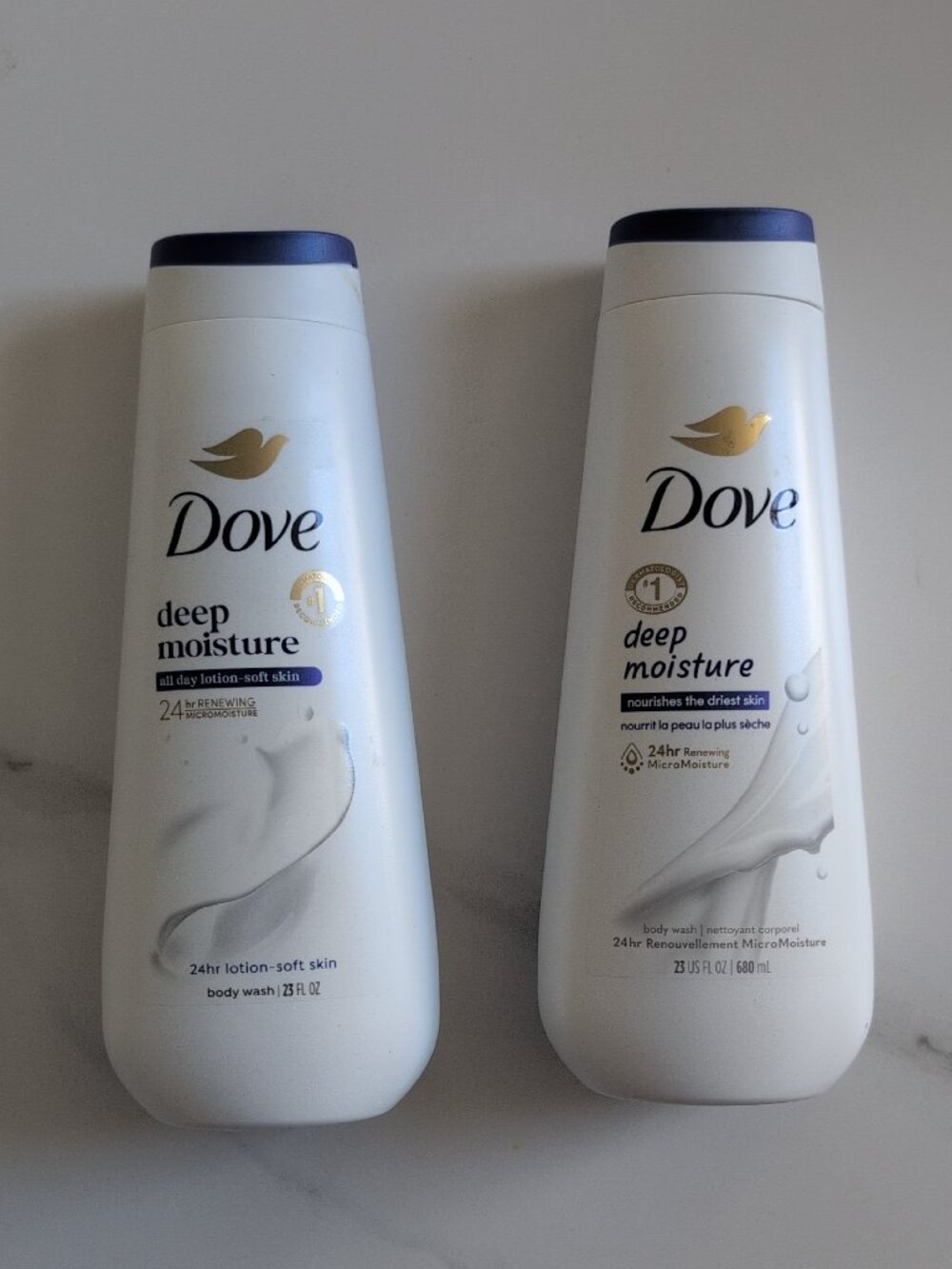 NWT Deep Moisture Body Wash (2 Count) - 23fl oz/680ml each